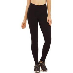 Comfy 92% COTTON 8% Spandex Black Leggings Yoga Pants XL